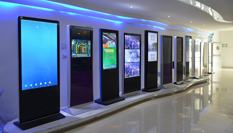 interactive screens for advertising